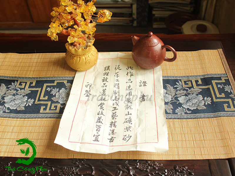 Ấm Tử Sa Long Đán Mai Hoa ATS1304